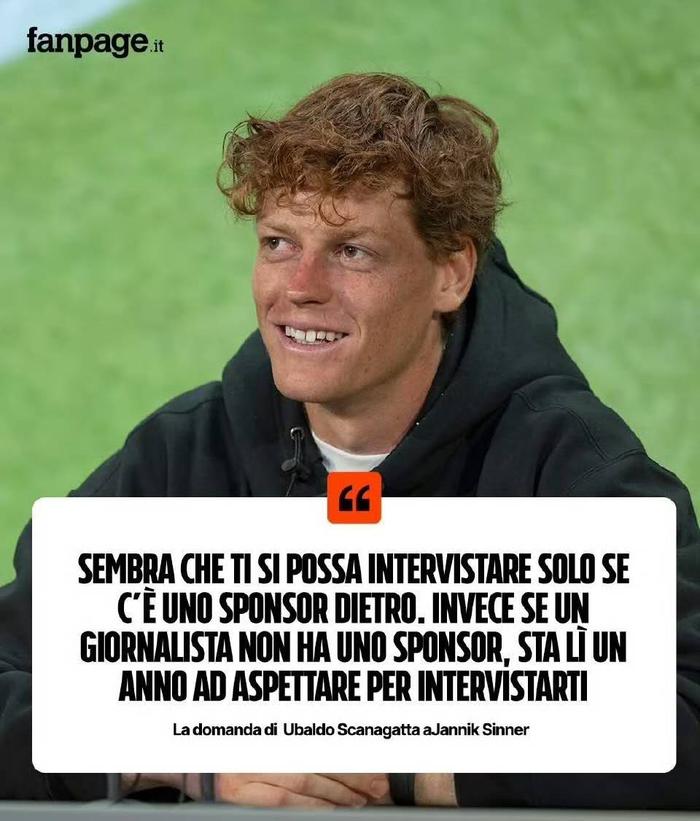 意媒不满辛纳选择性受访，名宿建议高芙应放弃亚洲赛季充分休息